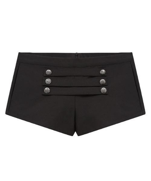 Midnight Move(ミッドナイトムーブ)の「A'GEM/9 × .kom 『MIDNIGHT MOVE/ミッドナイトムーブ』 napoleon shorts /ナポレオンショーツ(その他パンツ・レディース・ブラック・S/M)」の6枚目の写真