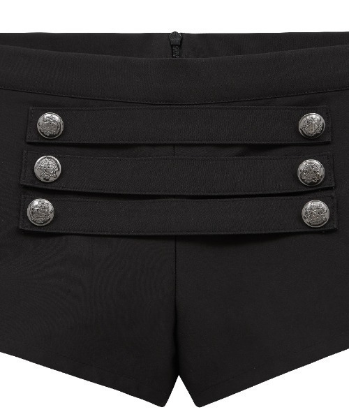 Midnight Move(ミッドナイトムーブ)の「A'GEM/9 × .kom 『MIDNIGHT MOVE/ミッドナイトムーブ』 napoleon shorts /ナポレオンショーツ(その他パンツ・レディース・ブラック・S/M)」の8枚目の写真