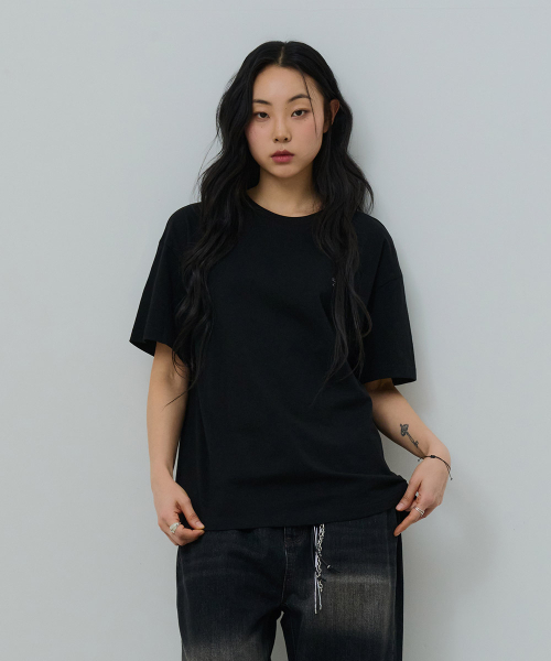 DESIRED(デシレッド)の「ロゴ半袖Tシャツ-FBSK5801D03(Tシャツ/カットソー・メンズ・ブラック・MEDIUM/LARGE/X-LARGE)」の4枚目の写真