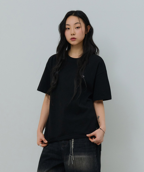DESIRED(デシレッド)の「ロゴ半袖Tシャツ-FBSK5801D03(Tシャツ/カットソー・メンズ・ブラック・MEDIUM/LARGE/X-LARGE)」の5枚目の写真