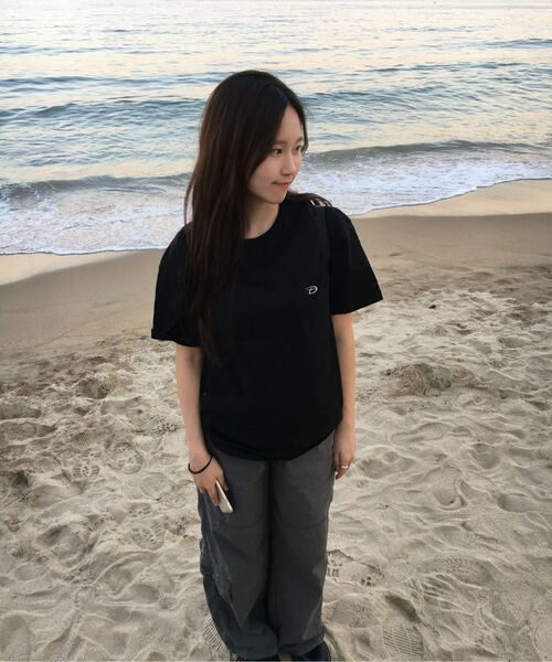 DESIRED(デシレッド)の「ロゴ半袖Tシャツ-FBSK5801D03(Tシャツ/カットソー・メンズ・ブラック・MEDIUM/LARGE/X-LARGE)」の7枚目の写真