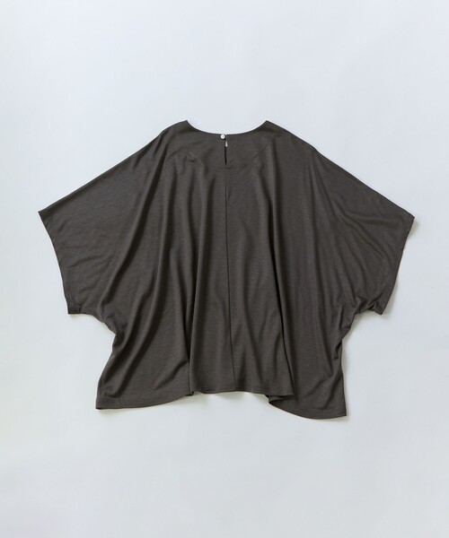 LOISIR(ロワズィール)の「リヨセル天竺ドルマンスリーブTシャツ(Tシャツ/カットソー・レディース・オフホワイト/ブラック/カーキ/ボルドー・FREE)」の13枚目の写真