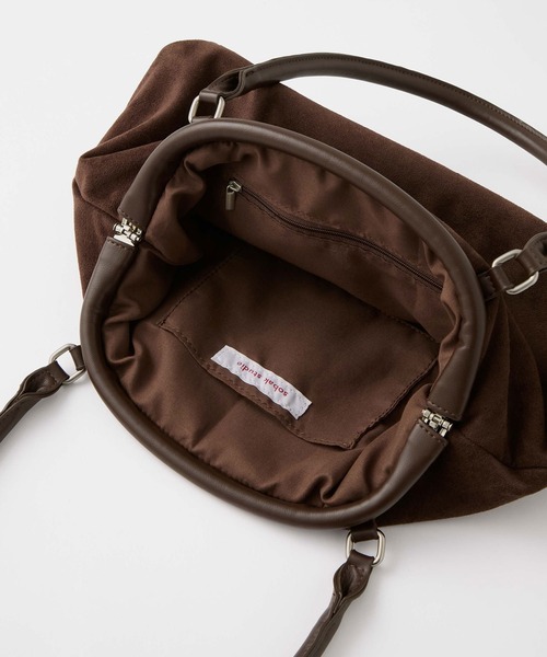 sobak studio（ソバクスタジオ）の「がま口ショルダーバッグ / Clasp Shoulder Bag（ショルダーバッグ・レディース・ブラウン/ライトグリーン/ミント・FREE）」の18枚目の写真
