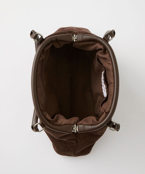 sobak studio（ソバクスタジオ）の「がま口ショルダーバッグ / Clasp Shoulder Bag（ショルダーバッグ・レディース・ブラウン/ライトグリーン/ミント・FREE）」の19枚目の写真