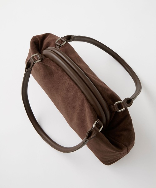 sobak studio（ソバクスタジオ）の「がま口ショルダーバッグ / Clasp Shoulder Bag（ショルダーバッグ・レディース・ブラウン/ライトグリーン/ミント・FREE）」の20枚目の写真