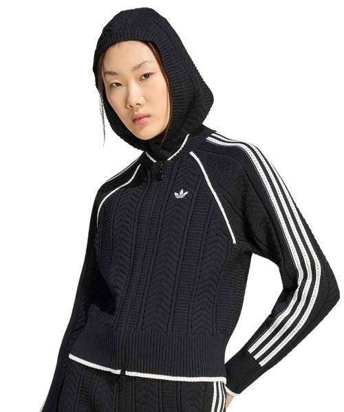 adidas(アディダス)の「adidas SST TRACKTOP / アディダス SST トラックトップ(その他トップス・レディース・ブラック・L/M/S)」の2枚目の写真
