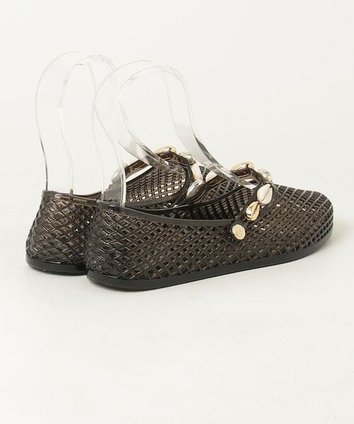 SHIPS（シップス）の「ANCIENT GREEK.S:IRO SHELLS（その他シューズ・レディース・ホワイト/ブラック/キャメル・38/39/36/37）」の4枚目の写真