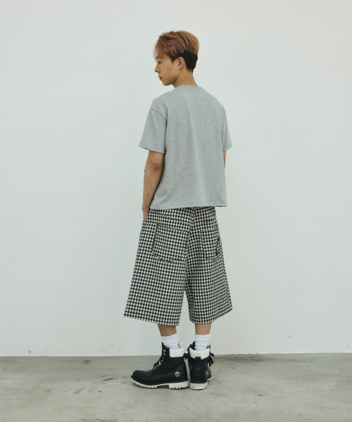 SCALLYWAG（スカリーワグ）の「チェックボーダーバミューダショーツ[ブラック]（その他パンツ・レディース・その他・SMALL/MEDIUM/LARGE/X-LARGE）」の3枚目の写真