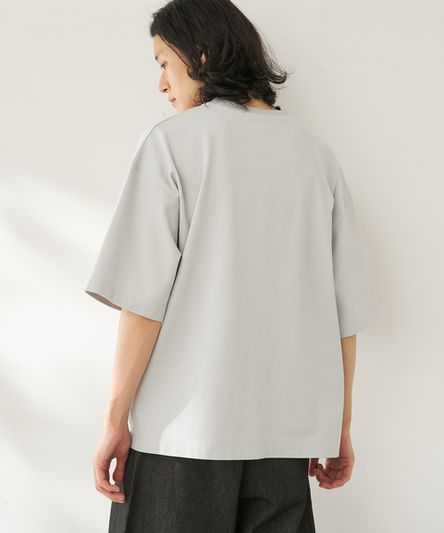 B.C STOCK(ベーセーストック)の「embroidery CS(Tシャツ/カットソー・メンズ・ブラック/ベージュ/ブルー・FREE)」の15枚目の写真