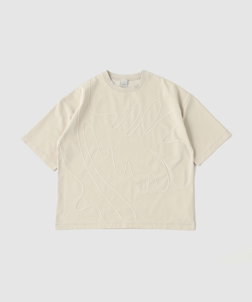 B.C STOCK(ベーセーストック)の「embroidery CS(Tシャツ/カットソー・メンズ・ブラック/ベージュ/ブルー・FREE)」の17枚目の写真