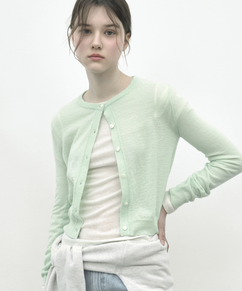 SO IR(ソイール)の「LAYERED LONG SLEEVE T-SHIRT - IVORY(Tシャツ/カットソー・レディース・その他・FREE)」の1枚目の写真