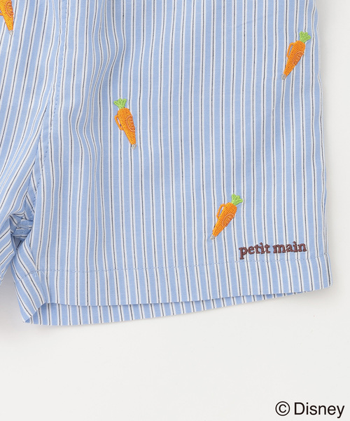 petit main（プティマイン）の「【ズートピア】刺しゅうハーフパンツ（その他パンツ・キッズ・ブラウン/サックスブルー/ブルー・120cm/110cm/90cm/100cm/130cm）」の11枚目の写真