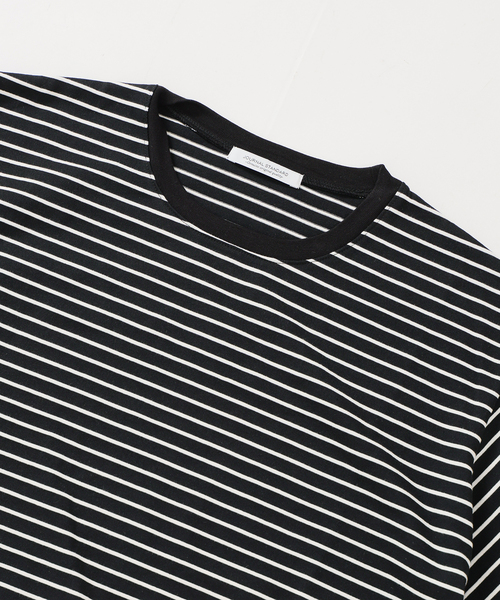 JOURNAL STANDARD(ジャーナルスタンダード)の「ハッピー ボーダー Tシャツ + スカーフ (2点セット)(Tシャツ/カットソー・メンズ・ホワイト/ブラック/ネイビー/ブルー系その他・MEDIUM/LARGE)」の14枚目の写真