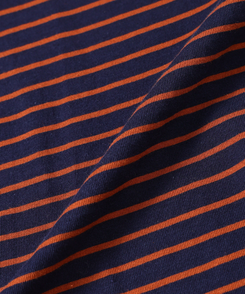JOURNAL STANDARD(ジャーナルスタンダード)の「ハッピー ボーダー Tシャツ + スカーフ (2点セット)(Tシャツ/カットソー・メンズ・ホワイト/ブラック/ネイビー/ブルー系その他・MEDIUM/LARGE)」の7枚目の写真
