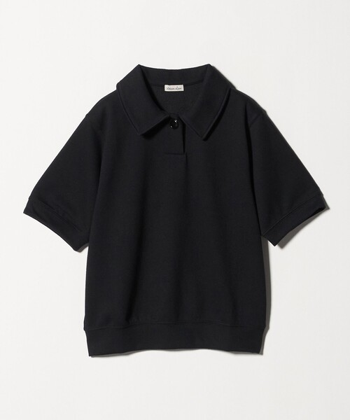Steven Alan（スティーブンアラン）の「＜Steven Alan＞ブークレ ダンボール ワンボタン ハーフスリーブ プルオーバー ライト（Tシャツ/カットソー・レディース・オフホワイト/イエロー/ブラック・FREE）」の22枚目の写真
