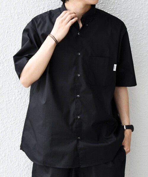 COLEMAN(コールマン)の「【SHIPS any別注】Coleman:〈接触冷感/UVカット〉ZERO-TEX(R) ボタンダウン ポケット シャツ(セットアップ対応)◇(シャツ/ブラウス・メンズ・ブラック/オリーブ・LARGE/MEDIUM/X-LARGE)」の6枚目の写真