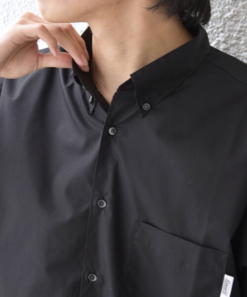 COLEMAN(コールマン)の「【SHIPS any別注】Coleman:〈接触冷感/UVカット〉ZERO-TEX(R) ボタンダウン ポケット シャツ(セットアップ対応)◇(シャツ/ブラウス・メンズ・ブラック/オリーブ・LARGE/MEDIUM/X-LARGE)」の8枚目の写真
