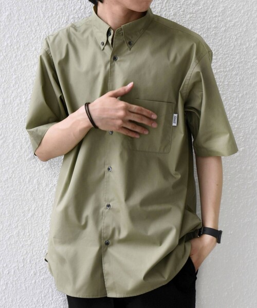 COLEMAN(コールマン)の「【SHIPS any別注】Coleman:〈接触冷感/UVカット〉ZERO-TEX(R) ボタンダウン ポケット シャツ(セットアップ対応)◇(シャツ/ブラウス・メンズ・ブラック/オリーブ・LARGE/MEDIUM/X-LARGE)」の12枚目の写真