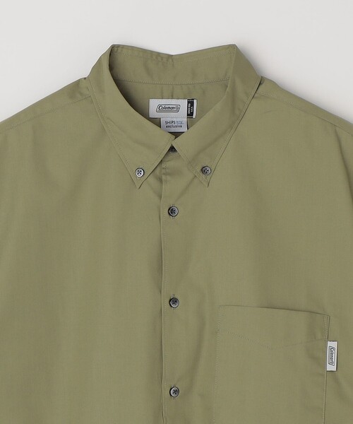 COLEMAN(コールマン)の「【SHIPS any別注】Coleman:〈接触冷感/UVカット〉ZERO-TEX(R) ボタンダウン ポケット シャツ(セットアップ対応)◇(シャツ/ブラウス・メンズ・ブラック/オリーブ・LARGE/MEDIUM/X-LARGE)」の17枚目の写真