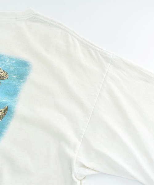 LABORATORY R（ラボラトリーアール）の「【USED】GILDAN ウミガメ アニマルTシャツ（Tシャツ/カットソー・メンズ・ホワイト・X-LARGE）」の15枚目の写真
