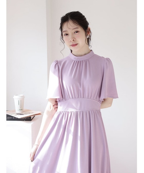 fifth(フィフス)の「【kanaセレクト】ウエスト切替タックフレアワンピース(ワンピース・レディース・ブラック/パープル・XS/M)」の20枚目の写真