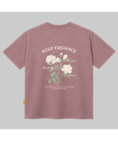 LLAMO（エラモ）の「キープエレガンス 半袖Tシャツ 男女兼用 ビッグサイズ S 4XL（Tシャツ/カットソー・レディース・ブラック/ホワイト/ピンク・SMALL/X-LARGE/4XL/3XL/LARGE/MEDIUM/2XL）」の3枚目の写真
