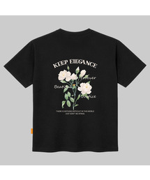 キープエレガンス 半袖Tシャツ 男女兼用 ビッグサイズ S 4XL