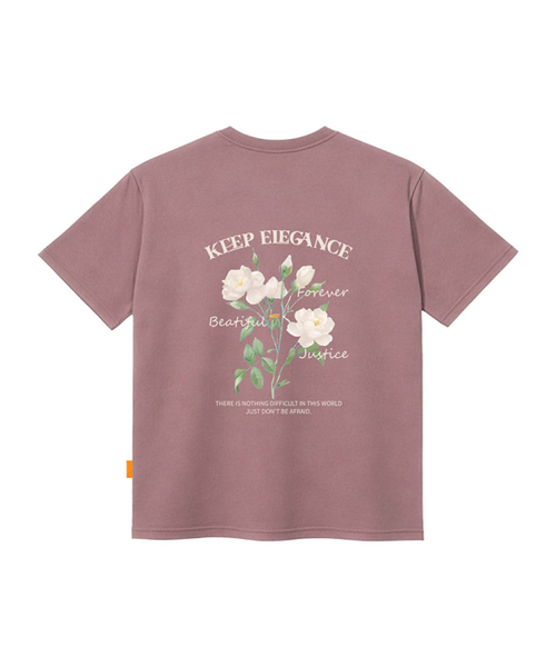 LLAMO（エラモ）の「キープエレガンス 半袖Tシャツ 男女兼用 ビッグサイズ S 4XL（Tシャツ/カットソー・レディース・ブラック/ホワイト/ピンク・SMALL/X-LARGE/4XL/3XL/LARGE/MEDIUM/2XL）」の4枚目の写真