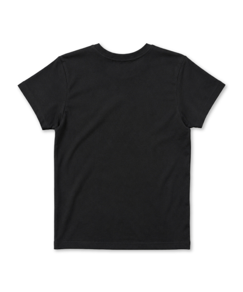 DAMISH（ダミシュ）の「エンジェルクロスシルケットコットンTシャツ_ブラック（Tシャツ/カットソー・レディース・ブラック・OS）」の3枚目の写真