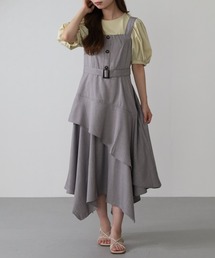 Noheaアシメヘムラッフルジャンスカ