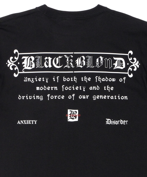 BLACK BLOND（ブラック ブロンド）の「ビビディエンザイアティ 半袖Tシャツ (ブラック)（Tシャツ/カットソー・レディース・その他・SMALL/MEDIUM/LARGE/X-LARGE/XX-LARGE/XXX-LARGE）」の3枚目の写真