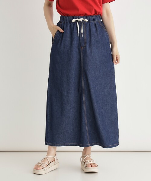 HONEYSUCKLE ROSE(ハニーサックルローズ)の「メッシュデニムスカート(スカート・レディース・ブルー系その他/ネイビー・04/05/03)」の7枚目の写真