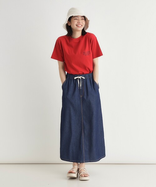 HONEYSUCKLE ROSE(ハニーサックルローズ)の「メッシュデニムスカート(スカート・レディース・ブルー系その他/ネイビー・04/05/03)」の10枚目の写真