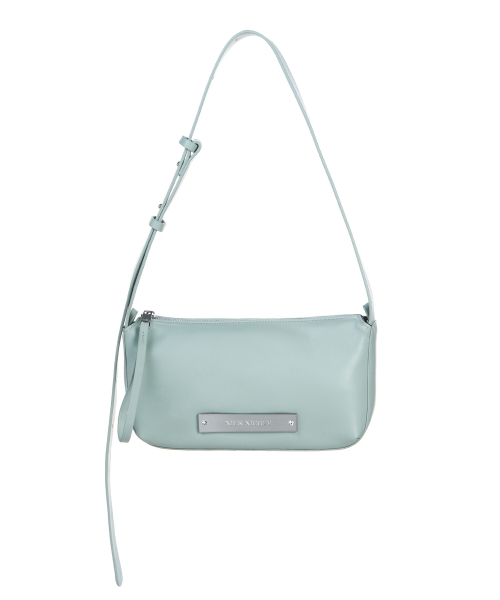NICK&NICOLE(ニックアンドニコール)の「CRYSTAL POUND LEATHER BAG_MINT(ショルダーバッグ・レディース・その他・FREE)」の1枚目の写真
