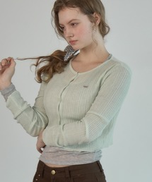 クロップドカーディガン/Cropped cardigan