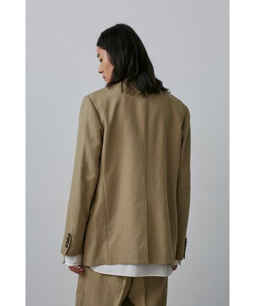 YLEVE（イレーヴ）の「YLEVE / HEMP ORGANIC COTTON CANVAS JK（テーラードジャケット・メンズ・カーキ・4/3/5）」の3枚目の写真