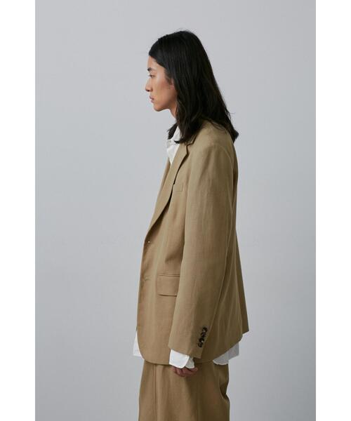 YLEVE（イレーヴ）の「YLEVE / HEMP ORGANIC COTTON CANVAS JK（テーラードジャケット・メンズ・カーキ・4/3/5）」の4枚目の写真