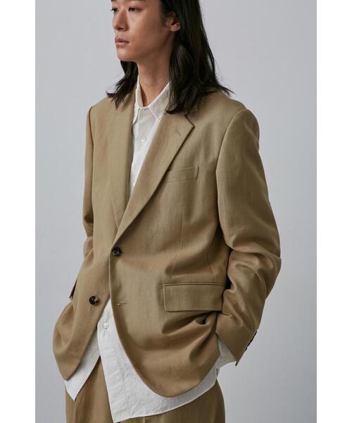 YLEVE（イレーヴ）の「YLEVE / HEMP ORGANIC COTTON CANVAS JK（テーラードジャケット・メンズ・カーキ・4/3/5）」の5枚目の写真