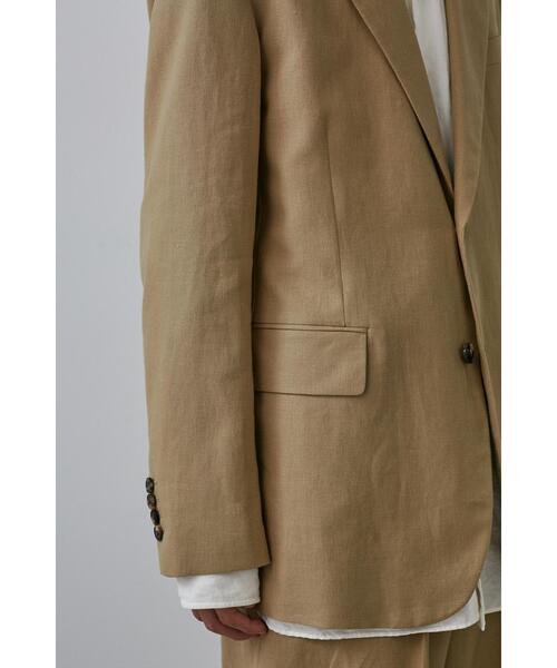 YLEVE（イレーヴ）の「YLEVE / HEMP ORGANIC COTTON CANVAS JK（テーラードジャケット・メンズ・カーキ・4/3/5）」の6枚目の写真