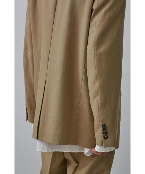 YLEVE（イレーヴ）の「YLEVE / HEMP ORGANIC COTTON CANVAS JK（テーラードジャケット・メンズ・カーキ・4/3/5）」の7枚目の写真
