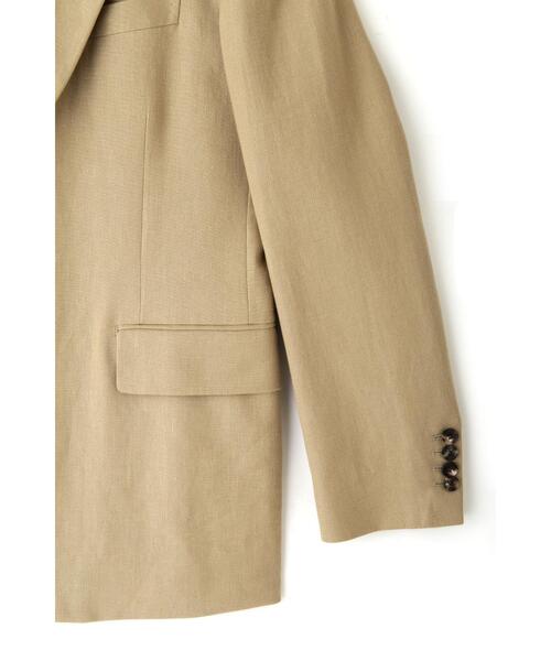 YLEVE（イレーヴ）の「YLEVE / HEMP ORGANIC COTTON CANVAS JK（テーラードジャケット・メンズ・カーキ・4/3/5）」の11枚目の写真