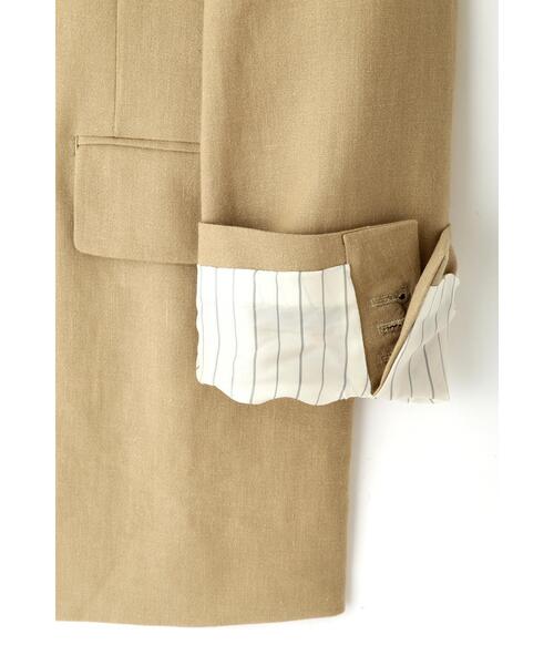 YLEVE（イレーヴ）の「YLEVE / HEMP ORGANIC COTTON CANVAS JK（テーラードジャケット・メンズ・カーキ・4/3/5）」の12枚目の写真