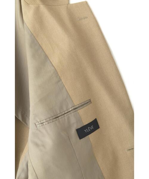 YLEVE（イレーヴ）の「YLEVE / HEMP ORGANIC COTTON CANVAS JK（テーラードジャケット・メンズ・カーキ・4/3/5）」の13枚目の写真