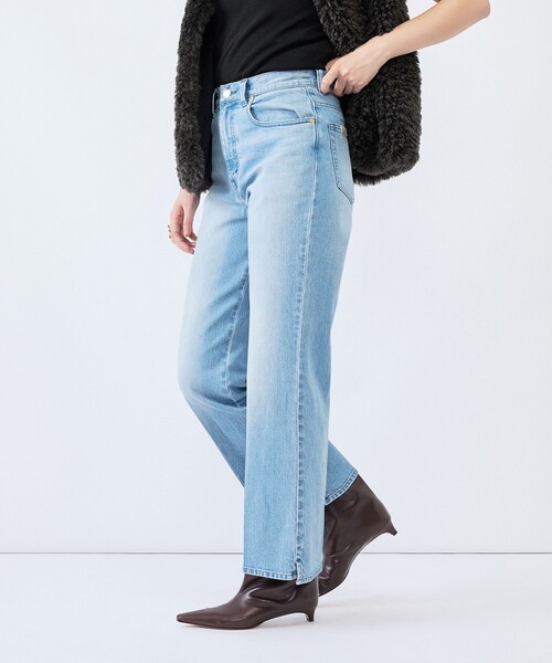 Rie Miller(リエミラー)の「《5サイズ展開》【RM denim】センタープレス裾デザインデニム(デニムパンツ・レディース・インディゴブルー/ブルー系その他7・XXS/XS/S/M/L)」の14枚目の写真