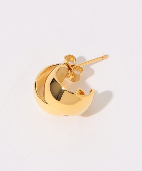 PHILIPPE AUDIBERT（フィリップ オーディベール）の「PHILIPPE AUDIBERT Freya earrings ゴールドピアス（ピアス（両耳用）・レディース・ゴールド・FREE）」の5枚目の写真