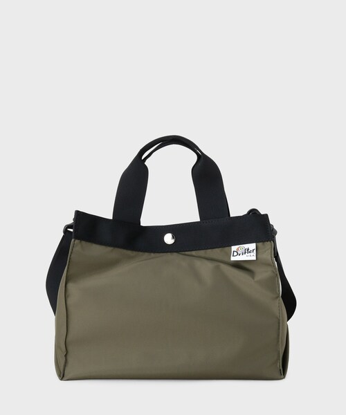 UNTITLED(アンタイトル)の「【Drifter】FAIRPORT MEDIUM TOTE(トートバッグ・レディース・オリーブ系9/ブラック系その他4・00)」の1枚目の写真