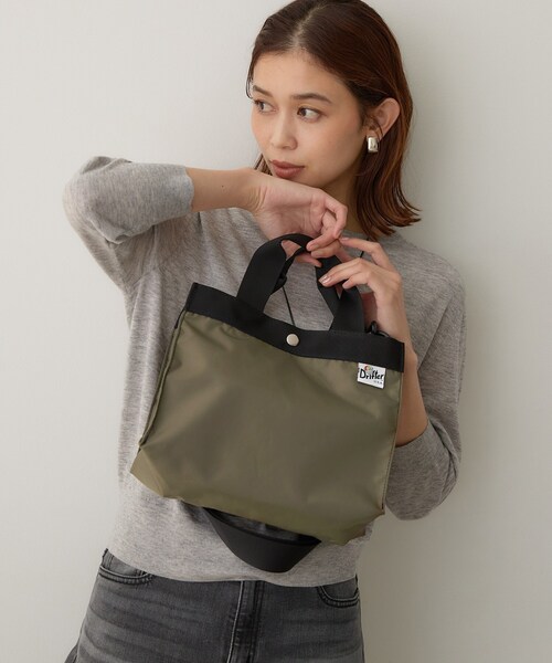 UNTITLED(アンタイトル)の「【Drifter】FAIRPORT MEDIUM TOTE(トートバッグ・レディース・オリーブ系9/ブラック系その他4・00)」の18枚目の写真