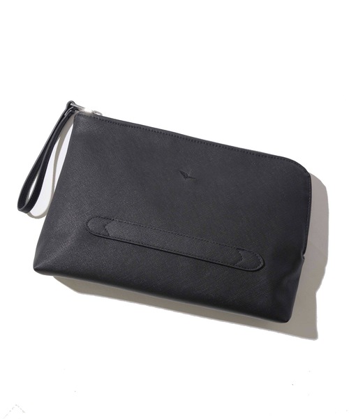 1PIU1UGUALE3 RELAX (ウノピゥウノウグァーレトレ リラックス)の「【1PIU1UGUALE3 RELAX】FLASHY CLUTCH BAG(クラッチバッグ・メンズ・ブラック系1/ブラック系2・FREE)」の2枚目の写真