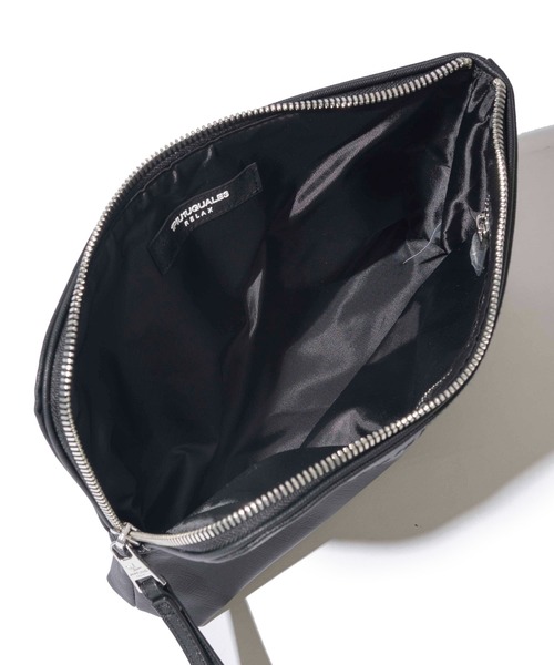 1PIU1UGUALE3 RELAX (ウノピゥウノウグァーレトレ リラックス)の「【1PIU1UGUALE3 RELAX】FLASHY CLUTCH BAG(クラッチバッグ・メンズ・ブラック系1/ブラック系2・FREE)」の14枚目の写真