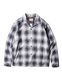 TOWNCRAFT / タウンクラフト PRINTED COTTON NEL OMBRE CHECK SHIRT プリンテッド コットンネル オンブレチェック シャツ